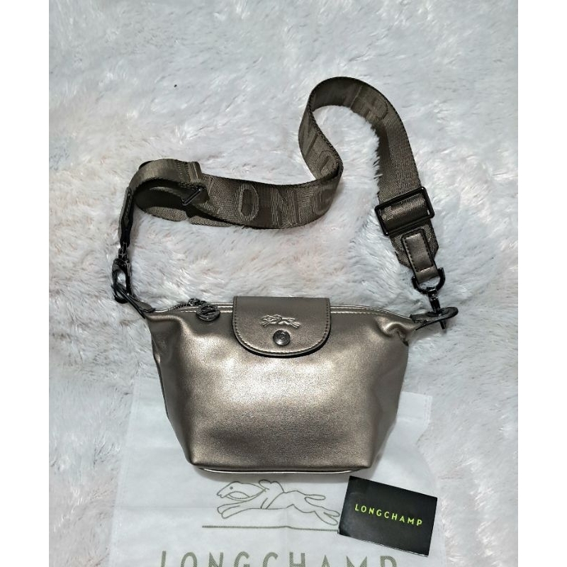 Tas hobo long ch*mp tas selempang eLC Bronze,sling bag kulit