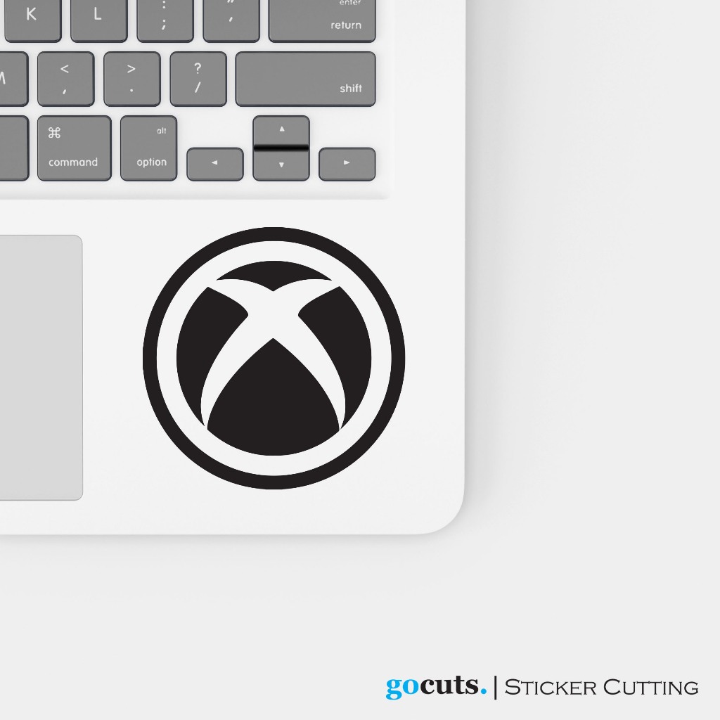 

Stiker Laptop Logo XBOX Sticker Cutting Custom