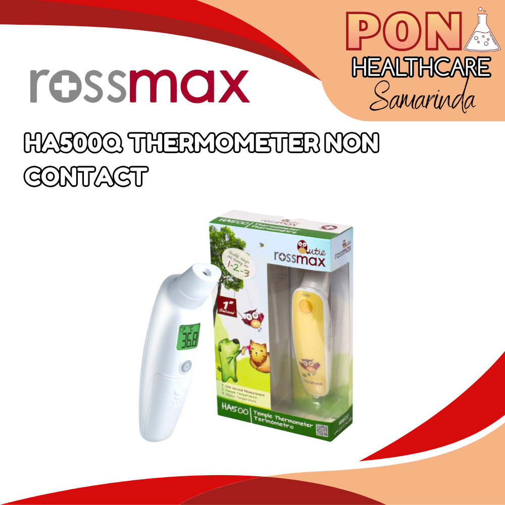Rossmax HA-500 Thermometer Infrared Non Contact HA-500 / HA500 Termometer Digital Infra Merah