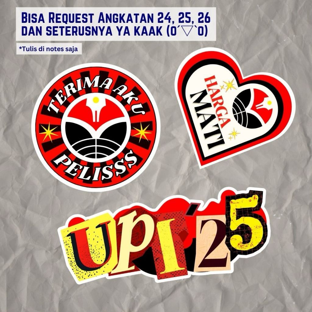 

STIKER SCRAPBOOK CAMABA UPI | UNIVERSITAS PENDIDIKAN INDONESIA | StikerGW