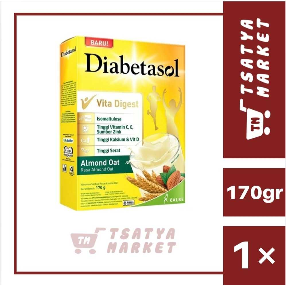 

DIABETASOL MINUMAN SERBUK RASA ALMOND OAT 170GR