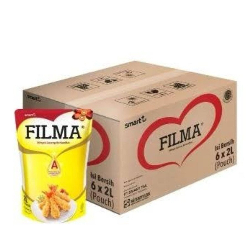 

1 Dus Minyak Goreng Filma 2L Minyak Goreng Jernih Berkualitas