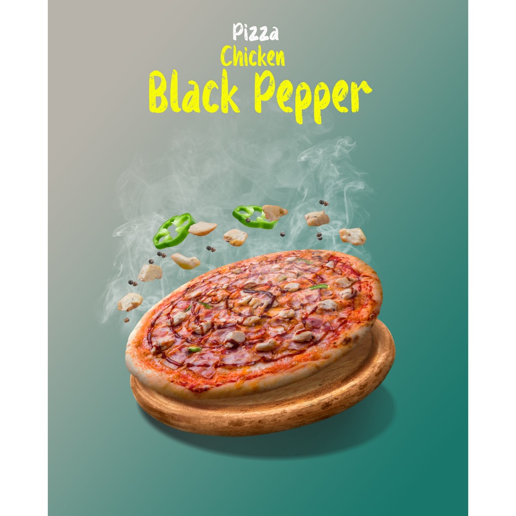 

Pizza Frozen - Chiken Black Paper