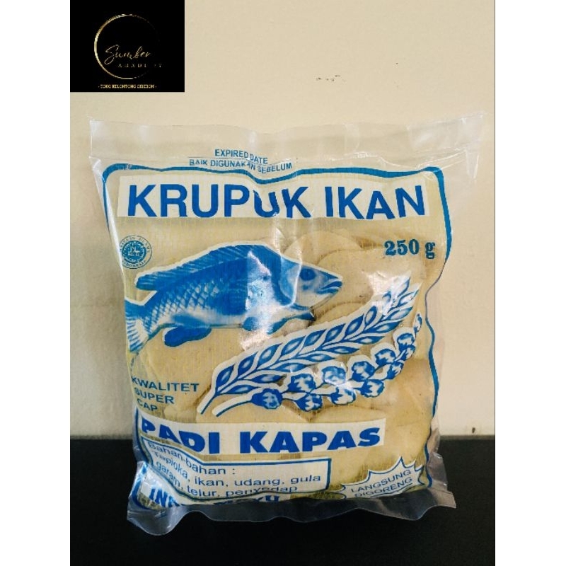 

Kerupuk Ikan cap Padi Kapas Super