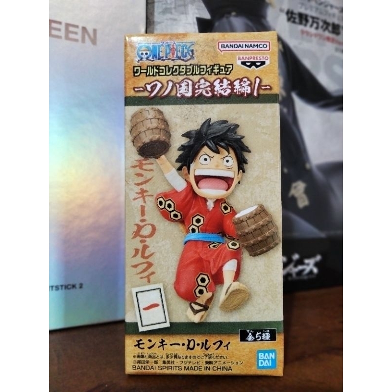 BANDAI WCF ONE PIECE WANO KUNI FINAL 1 - MONKEY D. LUFFY ONE PIECE FIGURE
