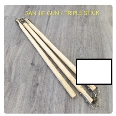 Kungfu/Wushu Wodden Triple Stick