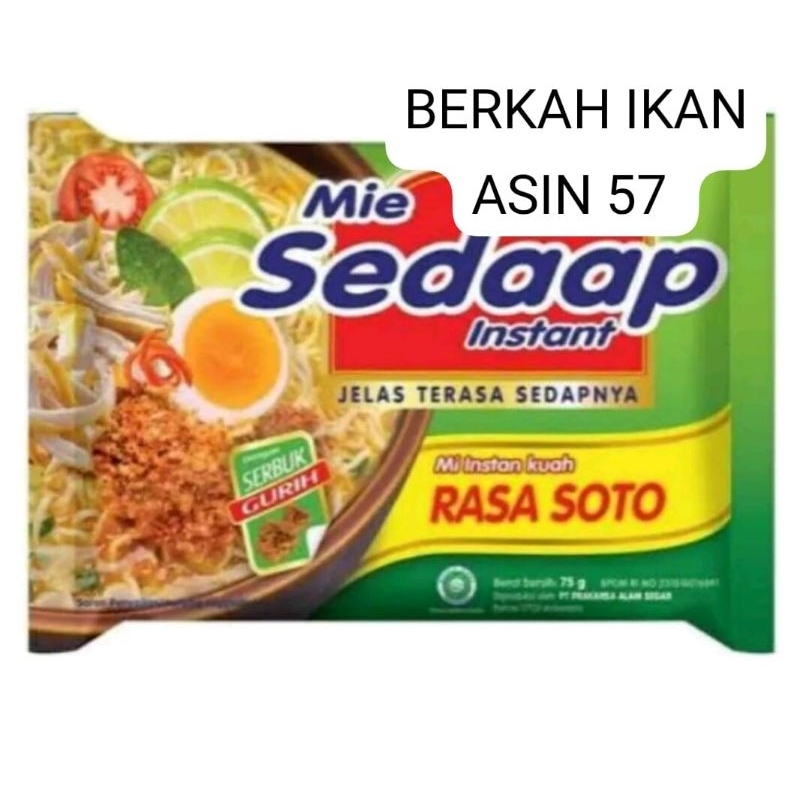 

OBRAL MURAH!!! 1pcs MI SEDAP RASA SOTO DAN AYAM BAWANG