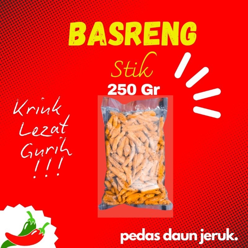 

Basreng Stik Pedas Daun Jeruk
