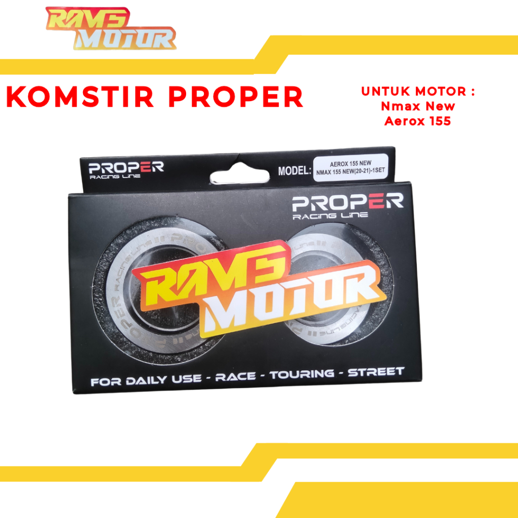 Komstir PROPER Nmax Aerox New Lexi 155 ORIGINAL