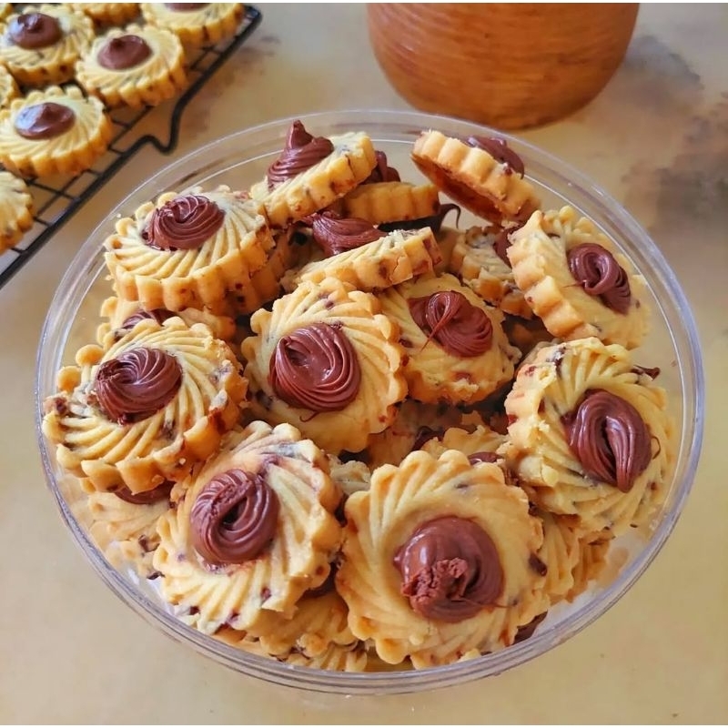 

Nuttela Butter Cookies