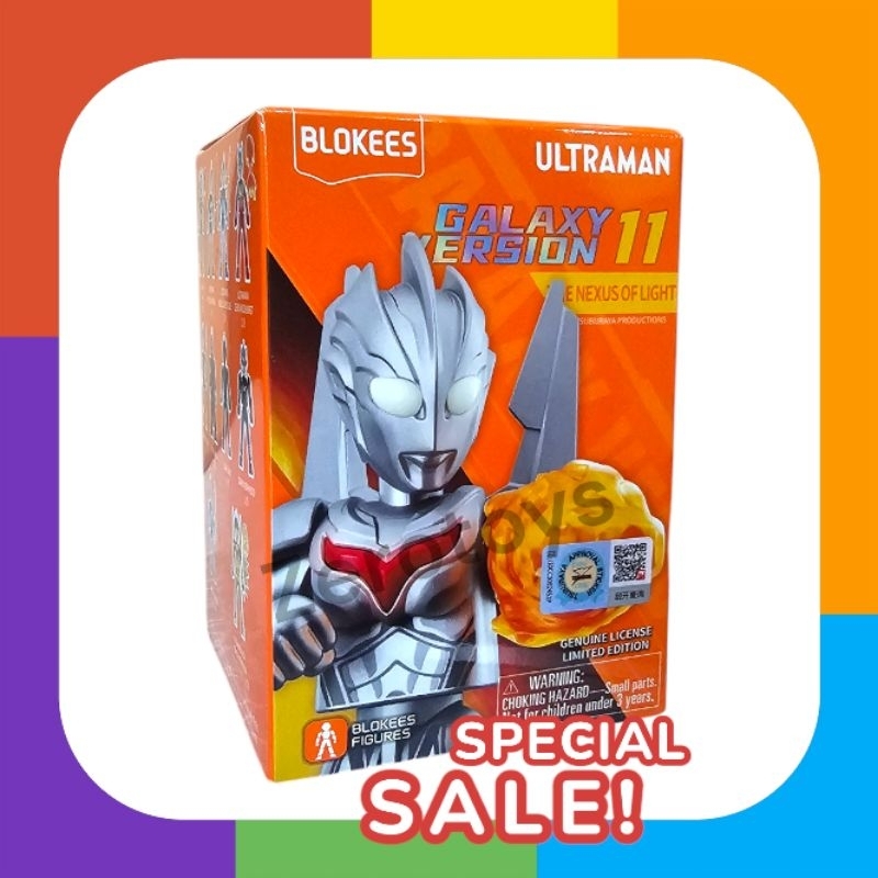 Blokees Figure Ultraman Noa Nexus Earth Garon Blind Box