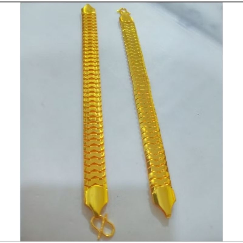 M & G Gelang Tangan Kelabang Besar Lapis Emas24k
