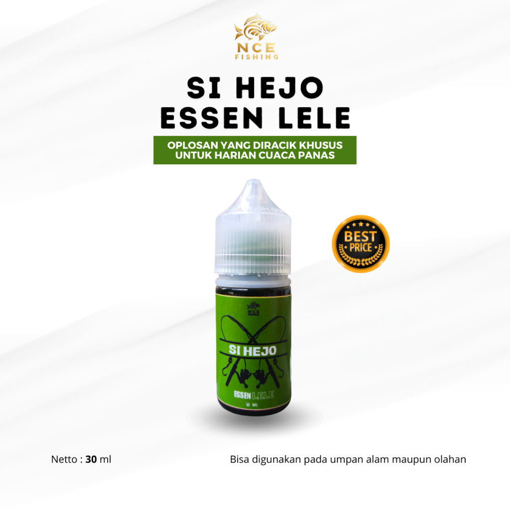 Essen Oplosan Si Hejo Cocok Saat Cuaca Panas Bisa Untuk Lomba/Harian Galatama Lele 30 ml NCE Fishing