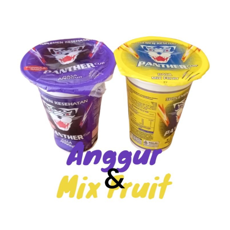 

Minuman Panther Rasa Mix Fruit & Anggur