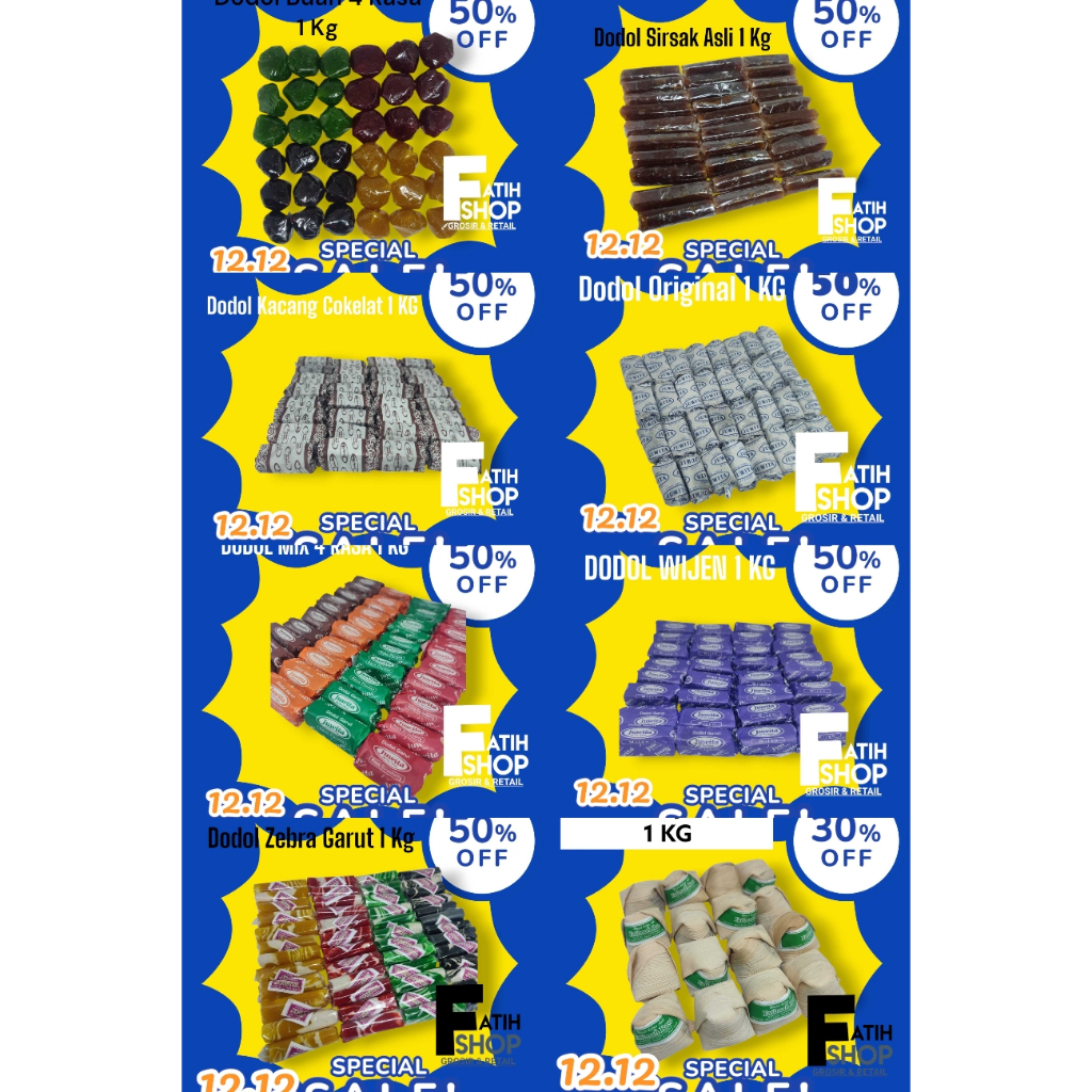 

Dodol Garut Original Mix Juwita 1 Kg