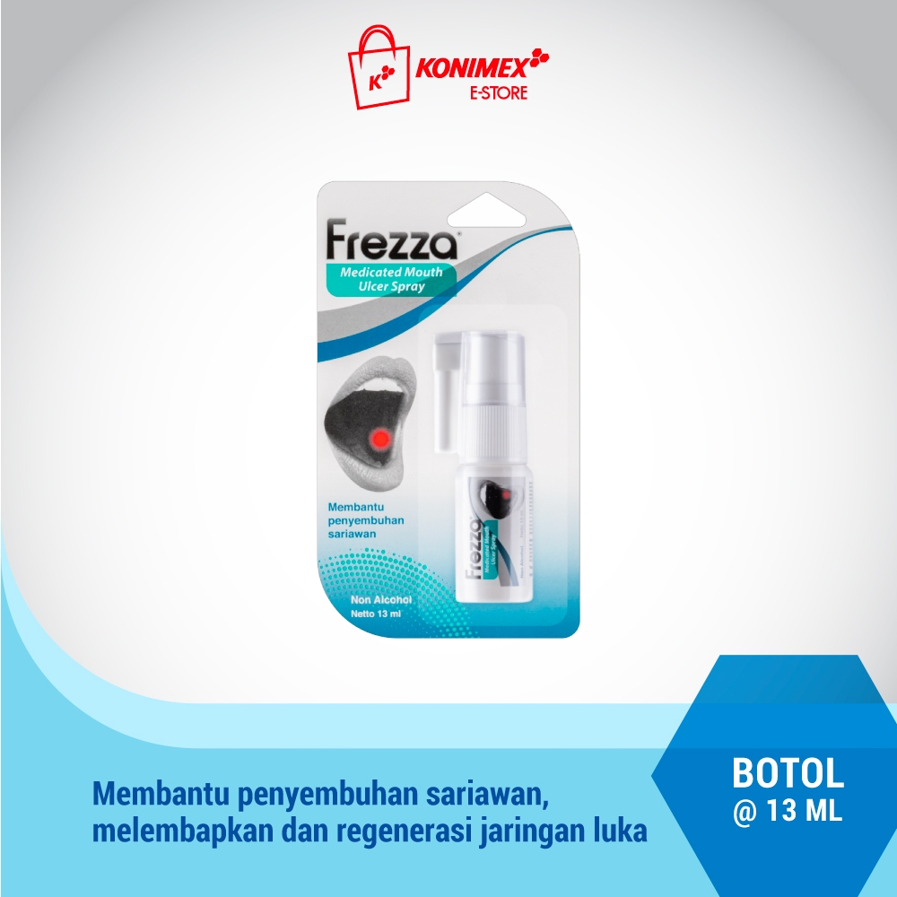 frezza antiseptic mouth spray semprot mulut