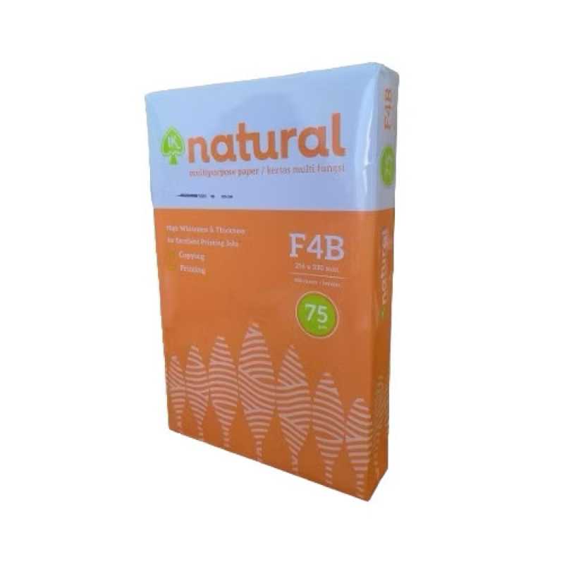 

Kertas HVS F4 Natural 75 gram (1 rim)