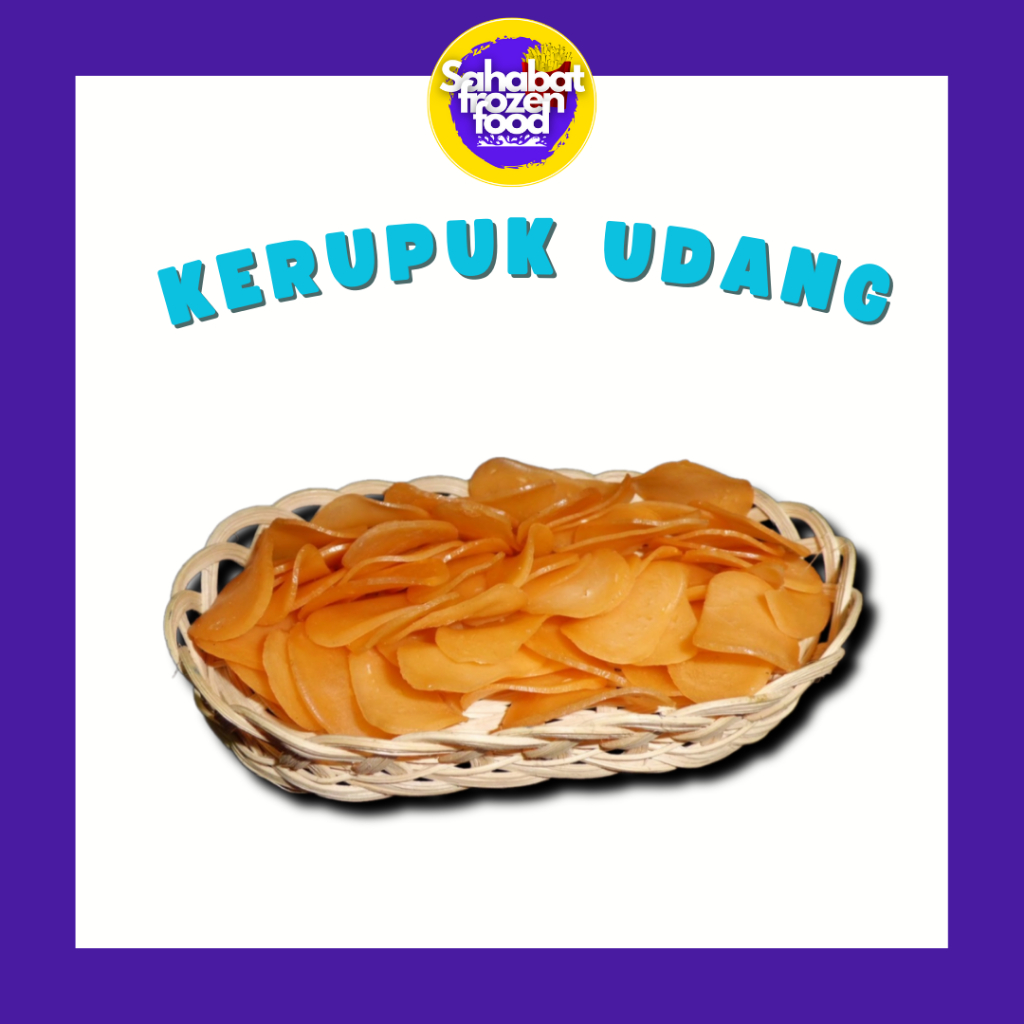 

Kerupuk Udang Premium 500gr/Krupuk Udang Mentah/Krupuk Mentah