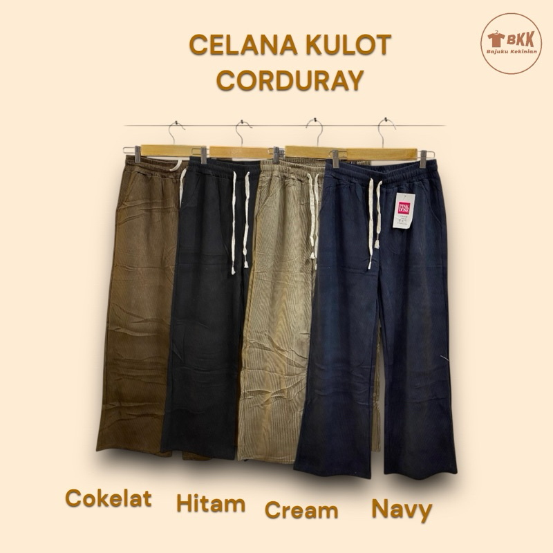 Celana Kulot Premium - Kulot Elegan Kodorai - Kodorai Stylish Kulot