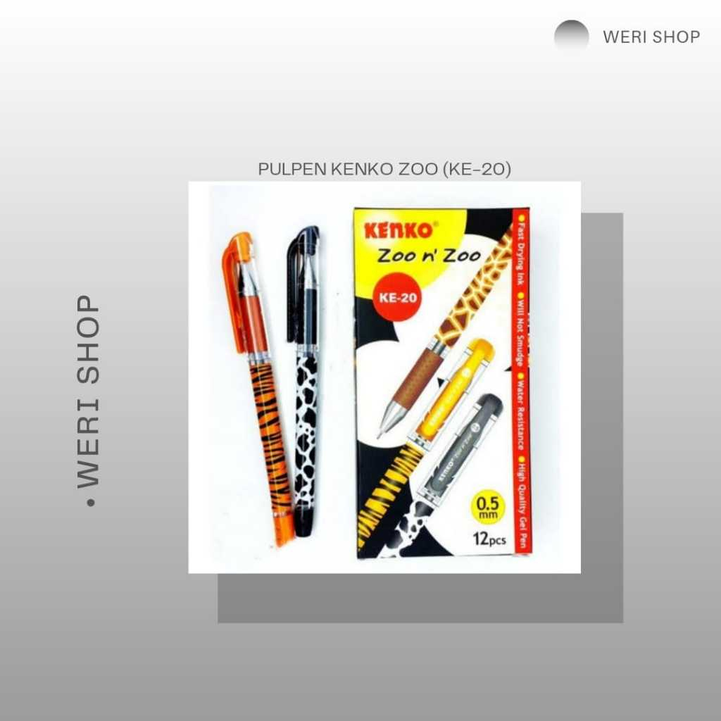 

PULPEN KENKO ZOO (KE-20) / PULPEN BERKUALITAS (1 PAK ISI 12 PCS)