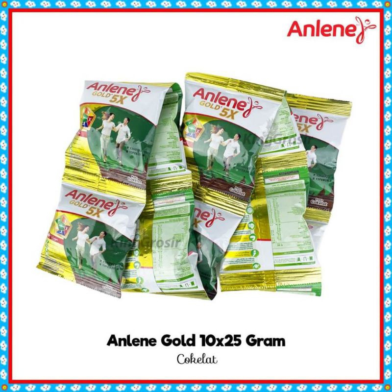 

SUSU BUBUK ANLENE GOLD 5X RENCENG NETTO 10 PCS X 25 GR