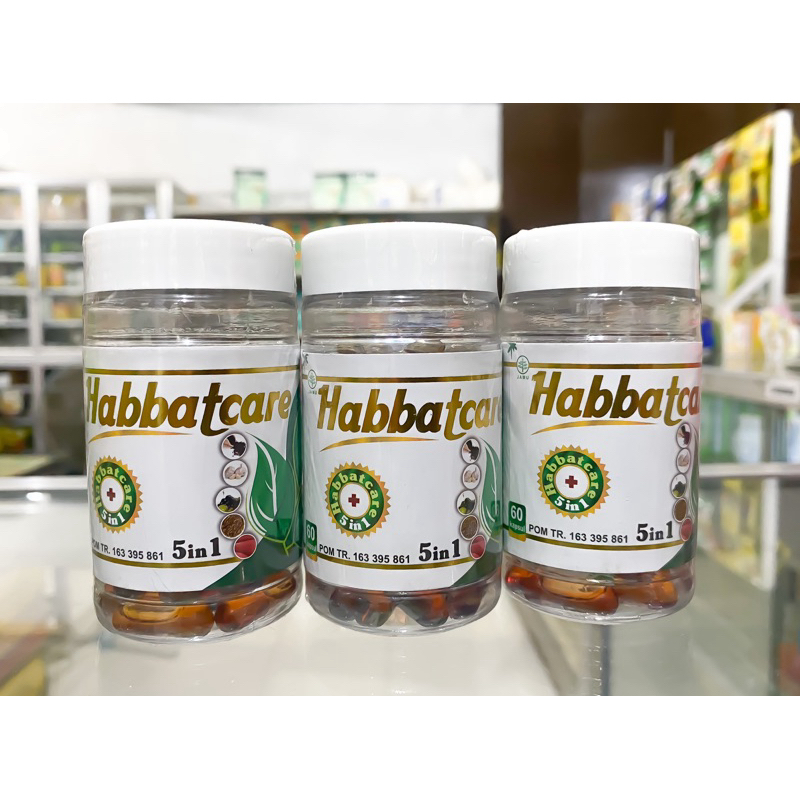 HABATCARE HABBATUSSAUDA BOTOL ISI 60 KAPSUL
