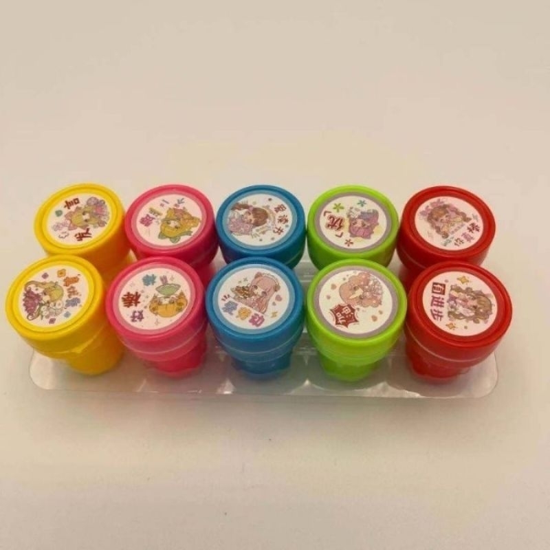 

MAINAN CAP CAPAN STEMPEL KARAKTER ISI 10