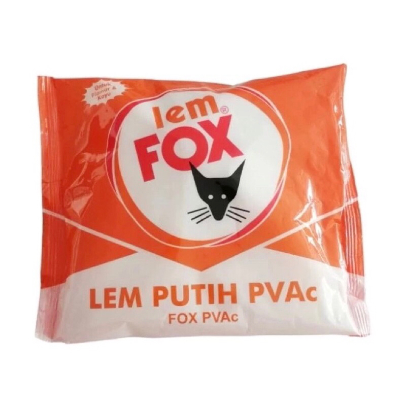 Lem FOX Putih PVAC Fox PVAc 400 gr
