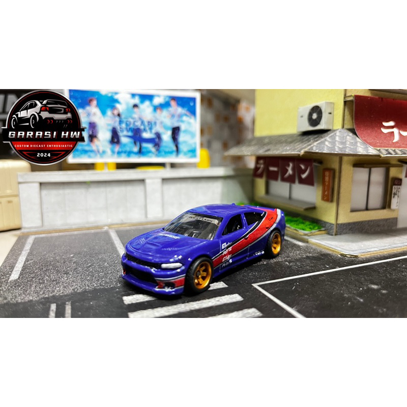 hotwheels loose monalisa dodge charger srt custom