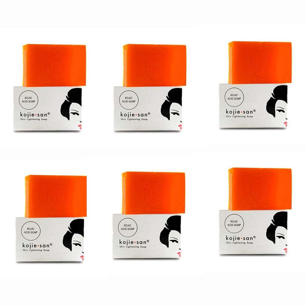 Sabun Kojie San Kojic Acid Paket Isi 6 - Sabun Pemutih - Sabun Kojiesan Skin Lightening - Sabun Waja