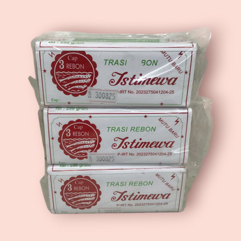 

terasi rebon istimewa 250gr