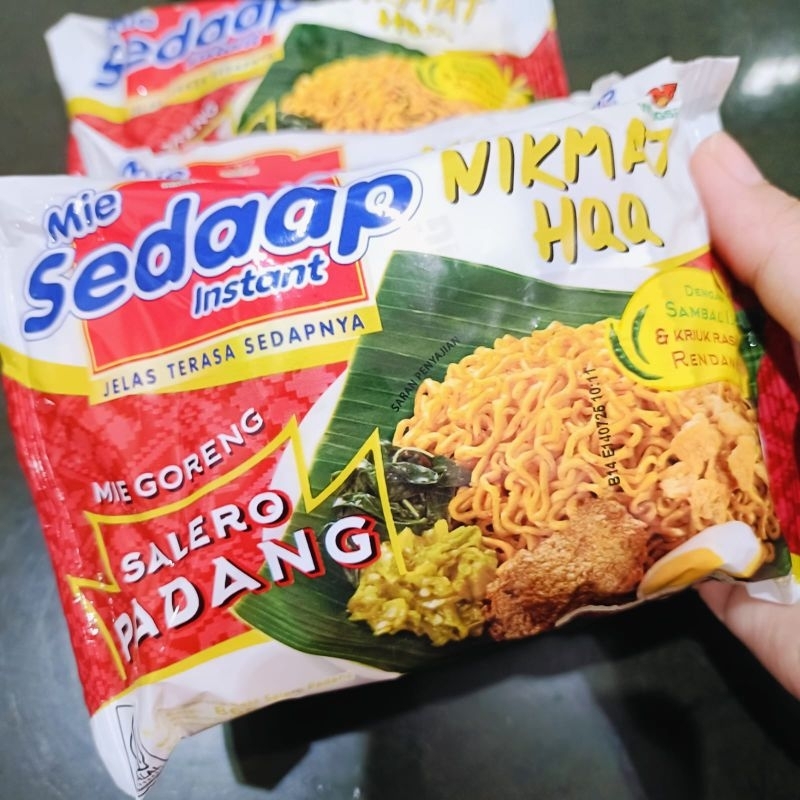 

Mie Sedaap Salero Padang, selera Padang, mi instan, mie salero padang, mie langka, mie unik, mie jarang dijual