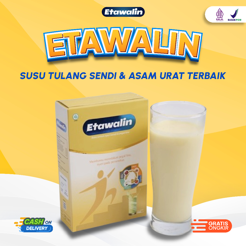 

ETAWALIN SUSU ATASI NYERI TULANG DAN NYERI SENDI ATASI ASAM URAT