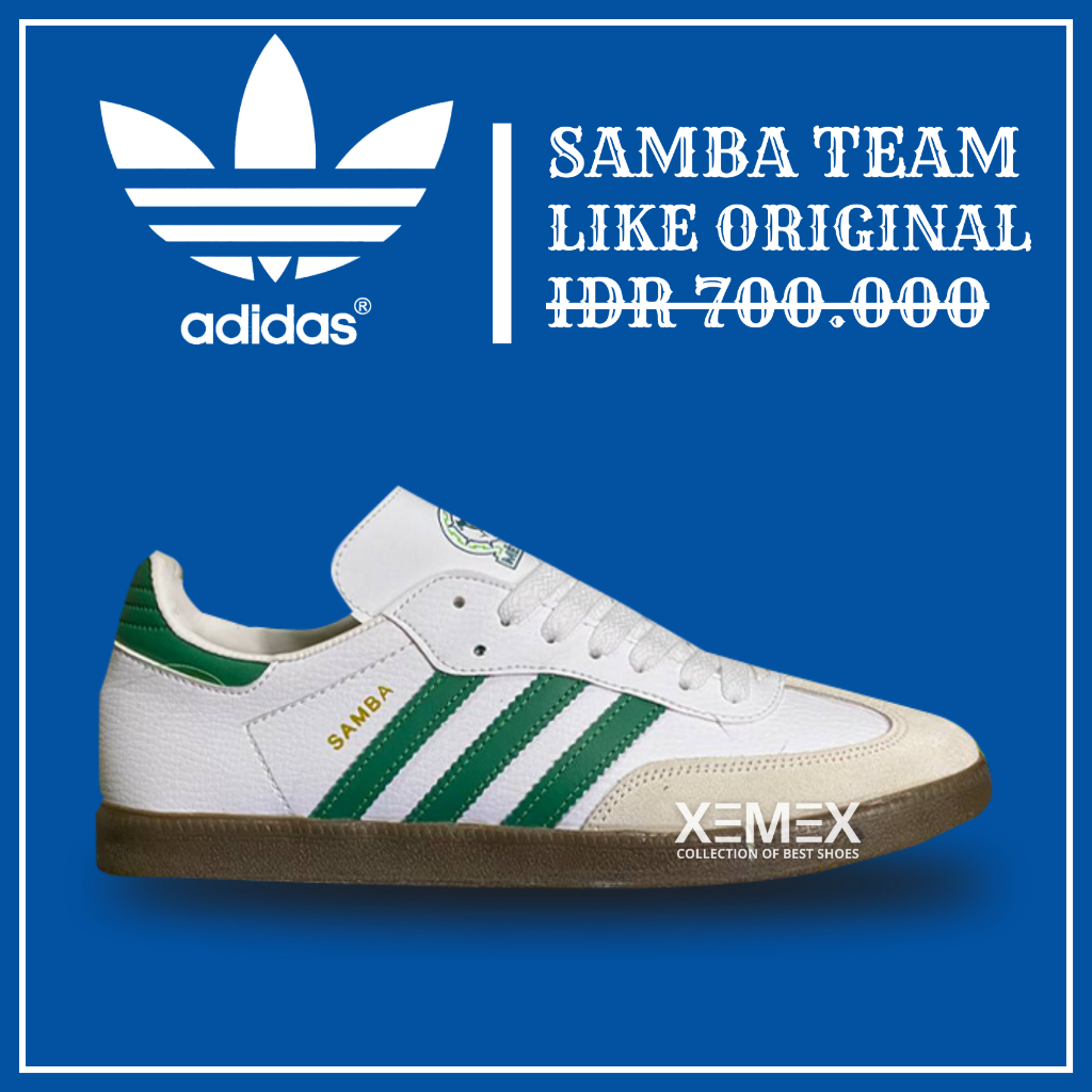 Sepatu Sneakers Casual Pria Wanita Adidas Samba Team Og Spezial Classik Ootd Sket Premium Kuality Gr