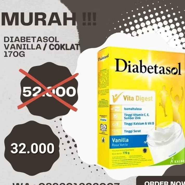 

Diabetasol 170g