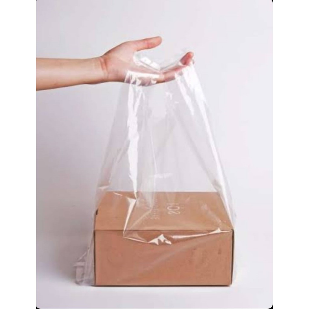 KRESEK PLASTIK BENING PE UKURAN 20 TRANSPARAN KHARISMA PREMIUM ISI +/- 35 PCS