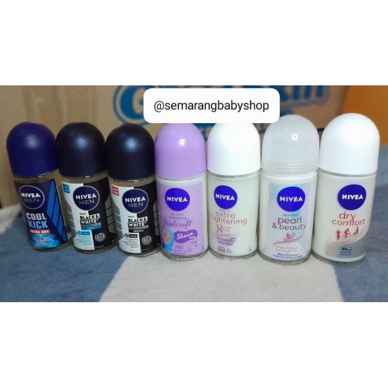 [SALE]NIVEA DEODORAN ROLL ON 50ML|NIVEA DEODORAN MEN|NIVEA DEODORAN WOMEN