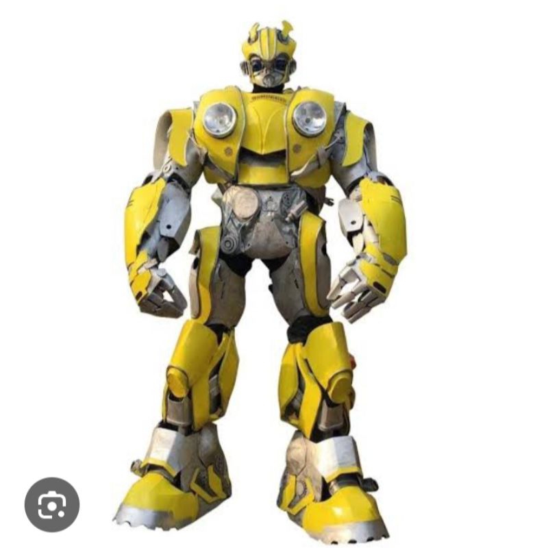 kostum robot bambel bee be bumblebee transformers optimus frame costum pakaian robot kostum badut
