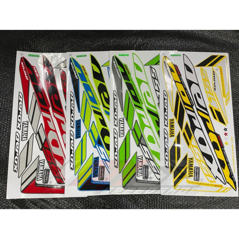 Striping Yamaha Aerox 2018 Kodak Thailand