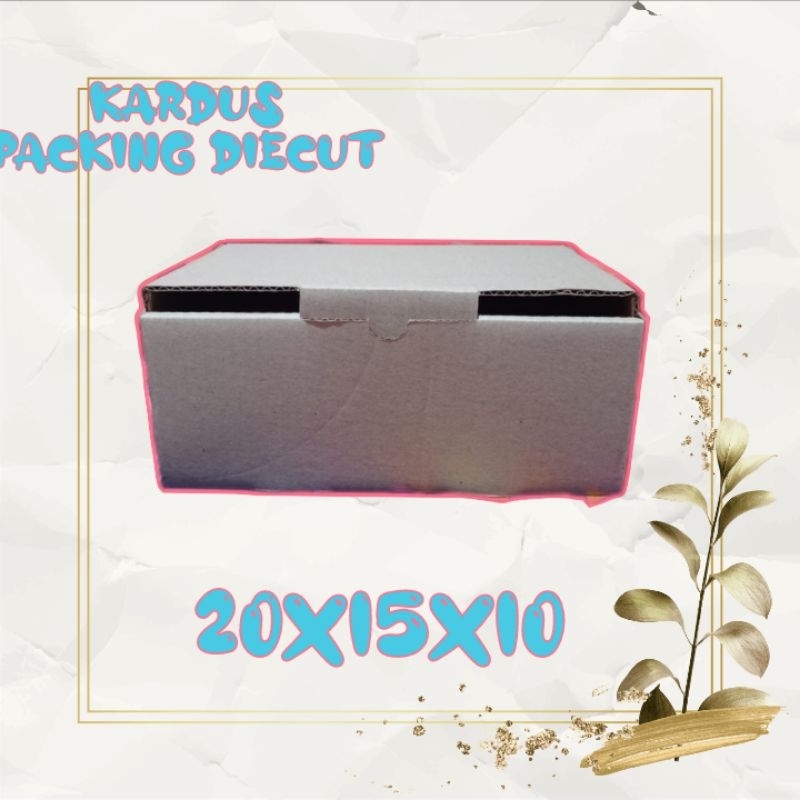 

kardus packing diecut UK 25x15x10 kardus besar kardus kecil