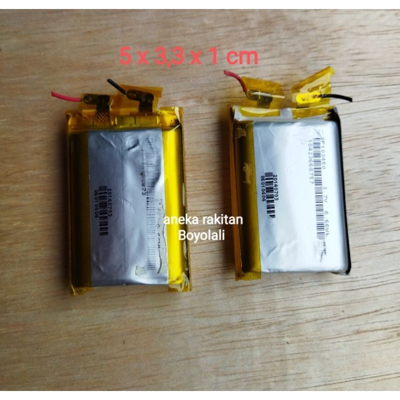 Baterai Polimer Kecil refil HT/RC/Lampu/Speaker portabel,Dll