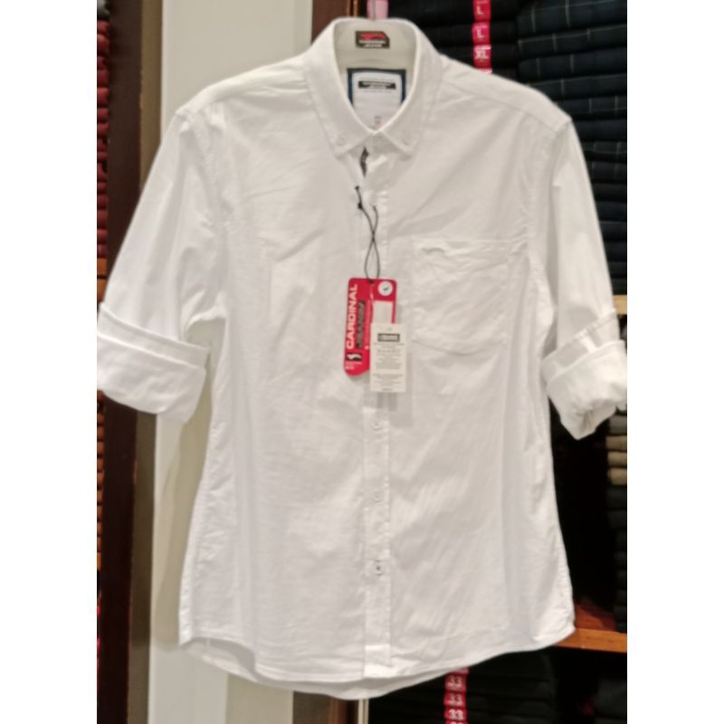 Kemeja pria Cardinal jeans original mens CAKAI01921P 08A kemeja panjang pria katun berkantong atasan