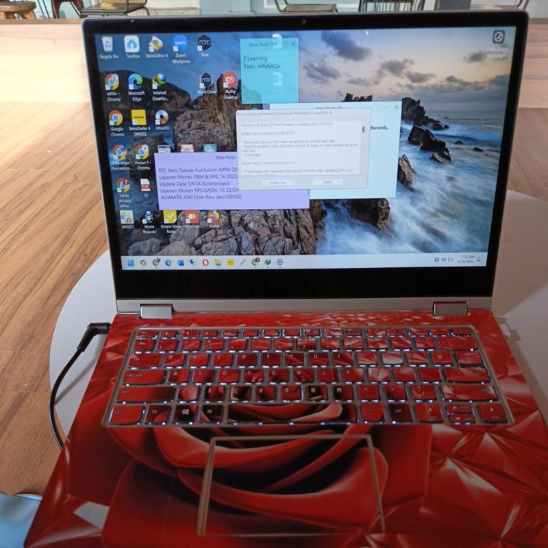 laptop touchscreen 14" inch AMD ryzen 3 ram 8gb sdd 256gb Lenovo Ideapad c340