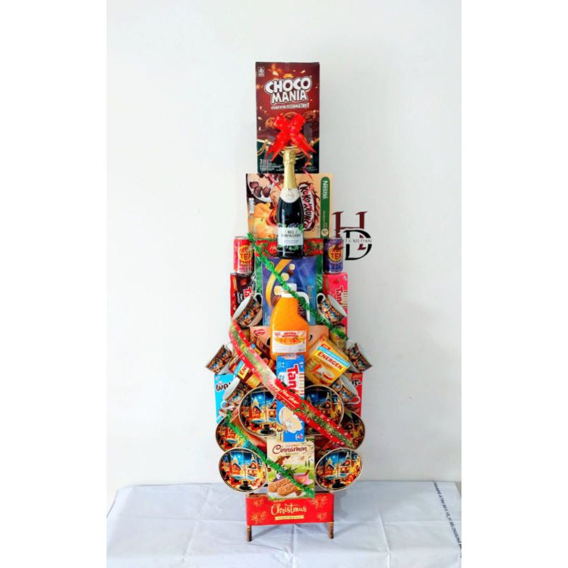 

Parcel Natal & Tahun Baru Snacks minuman sirup gift set terlariss sekota medan HD35