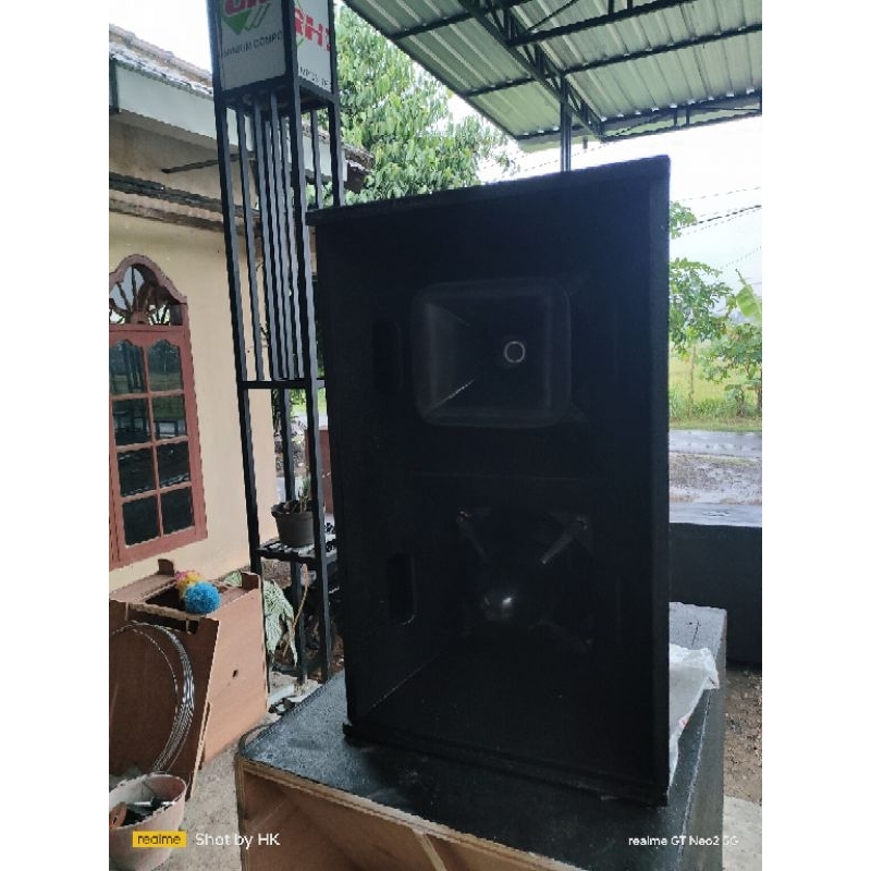 BOX T24N CUSTOM BY HK box t24n 12inc komplit horn+rudal