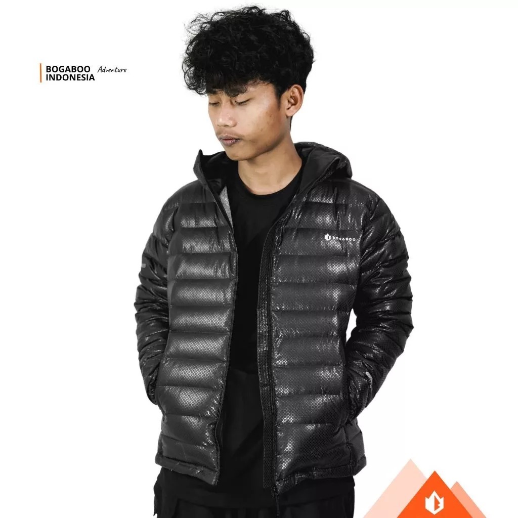 Jaket goose down BOGABOO BULU ANGSA OMNIHEAT 100% waterproof 3 layer fp 800 - jaket musim dingin