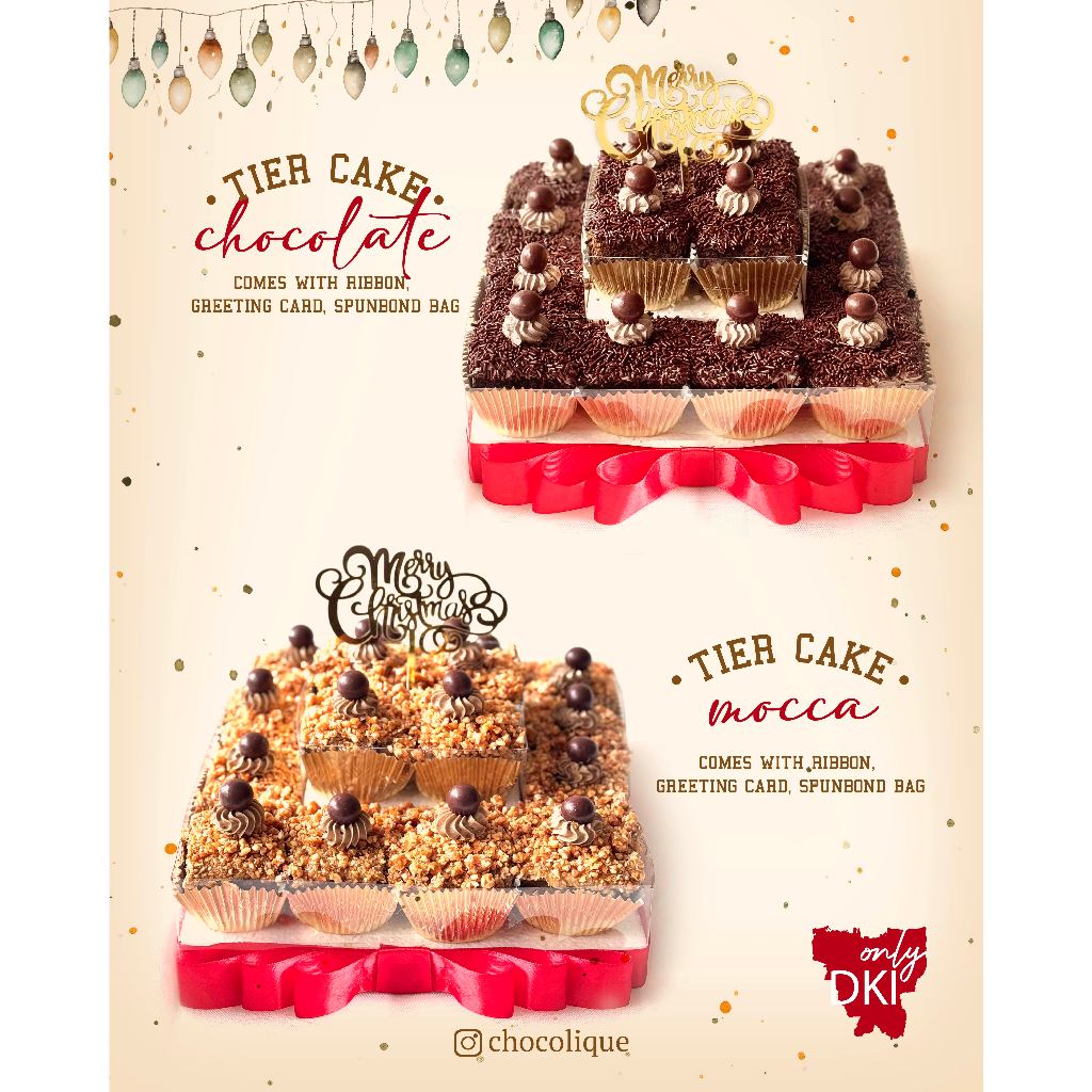 

BOLU JADUL TIER COKLAT/MOKA PENGIRIMAN REQUEST TGL
