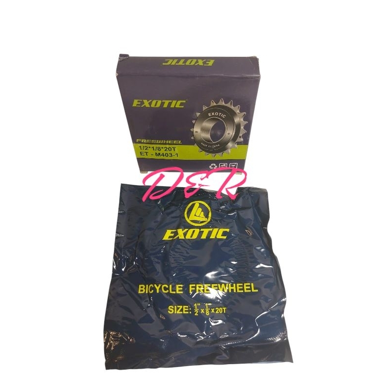 Exotic Freewheel 20T Dan 16T Gir Belakang Sepeda anak BMX Minion Jengki Sepeda Mimi