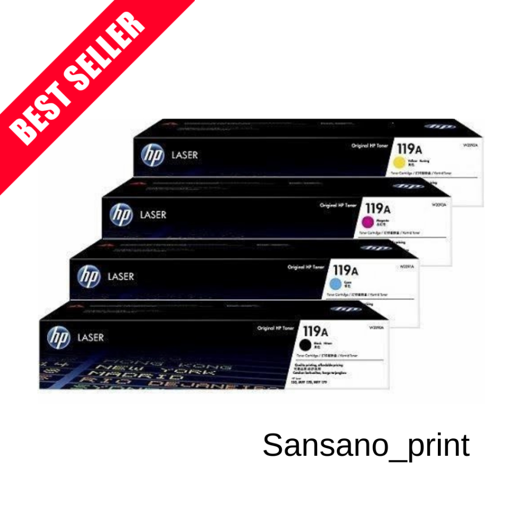Tinta Toner HP LaserJet 119A Cartridge (W2090A)