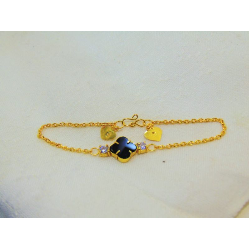 Gelang Emas Muda 2gr/ Gelang Wanita Emas Muda/ Gelang Tangan Wanita Emas Muda